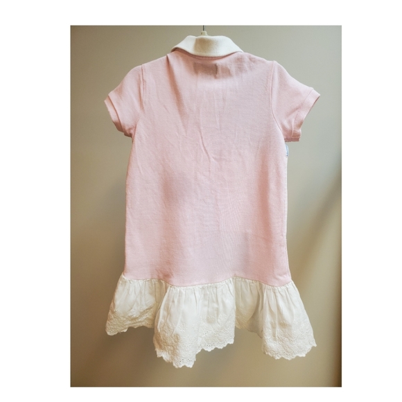 Ralph Lauren Pink/Blue Patchwork Dress 3T - Picture 2 of 6